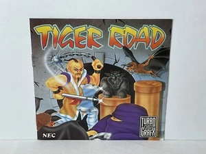 NO GAME - Tiger Road (TurboGrafx-16, 1990) Authentic Manual Only - Picture 1 of 10
