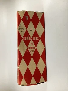 Vintage Candle Gems By Windsor 1964 Gold Christmas Tree Candle in Original Box - Picture 1 of 11