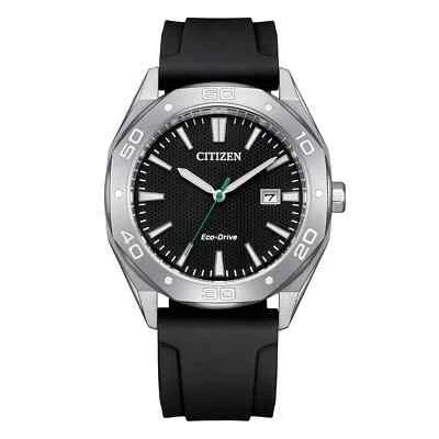 Citizen BM7631-01E Metro Eco-Drive Nero 41mm Acciaio Sport Nuovo, Uomo - Immagine 1 di 4