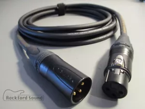 Cable de micrófono Mogami W2534 Quad Neglex | 20 pies | dorado macho XLR a hembra XLR - Imagen 1 de 1
