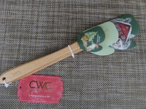 New CWC Merry Christmas 3 Piece Spatula Set - Michigan Mitten - Cook with Color - Picture 1 of 5