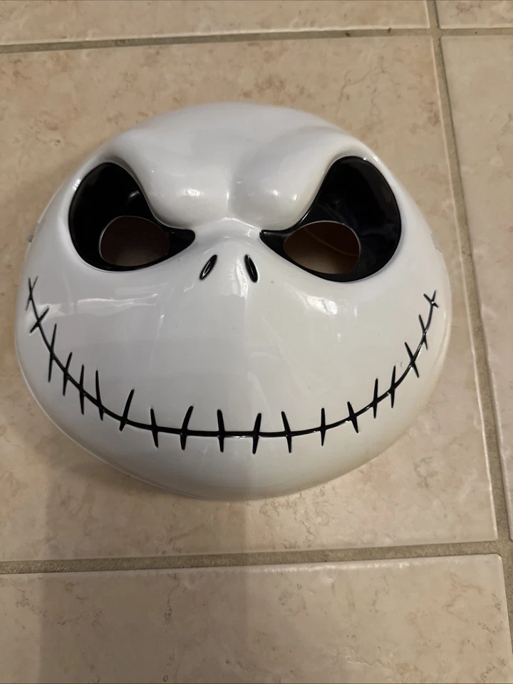 Pesadilla antes de Navidad Jack Skellington Máscara de Halloween Disfraz con disfraces Foto 1 de 3