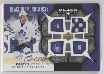 2007-08 Upper Deck Black Diamond Jerseys Darcy Tucker #BDJ-DT - Image 1 of 2