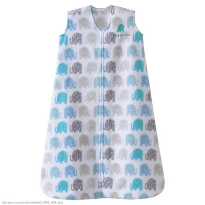 HALO Innovations Saco de Dormir Manta Usable Micro Vellón - Elefante L Foto 1 de 4