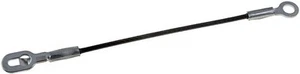 For 1988-1999 GMC C1500 Rear Left or Right Tailgate Cable Black Metal - Picture 1 of 4