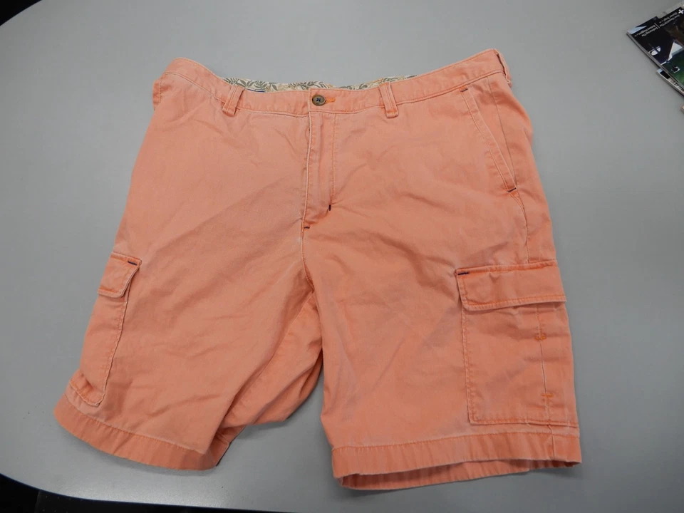 Tommy Bahama Pantalones Cortos Carga Para Hombre 38 Azul Mezcla de Algodón Informal Calce Cómodo Foto 1 de 2