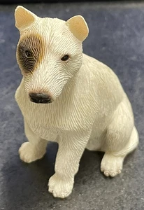 3 inch high White Bull Terrier figurine by K-9 Kreations Vintage #509B - Picture 1 of 2