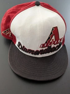 New Era 9Fifty Snapback MLB Hat Arizona Diamondback Embroidered M-L OSFM - Picture 1 of 12