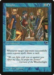 Insight 68 LP Normal Tempest MTG EN - Picture 1 of 1