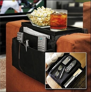 SILLÓN Soporte Control Remoto Sofá Reposabrazos Organizador Mesa Caddy - Imagen 1 de 8