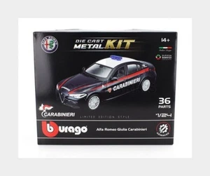 BURAGO 18-25128-KIT LAND ROVER - GIULIA CARABINIERI 2016 - BLUE WHITE - 1/24 - Foto 1 di 2