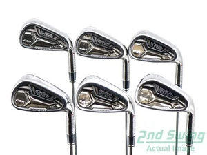 Adams Idea Pro Black CB2 Iron Set 6-PW AW Steel Stiff Right 37.75in - Picture 1 of 9