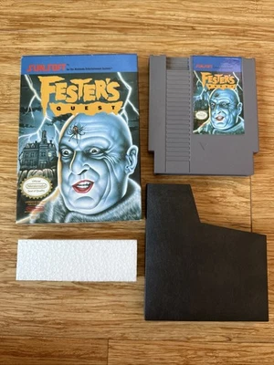 Fester's Quest (Nintendo, 1989) NES Authentic Cart & Box, Sleeve. No Manual - Image 1 of 4