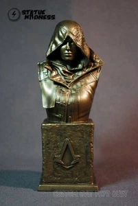 KUNDENSPEZIFISCH GEFORMT INSPIRIERT VON EVIE FRYE ASSASSIN'S CREED KUNSTBRONZEBÜSTE STATUE - Bild 1 von 10