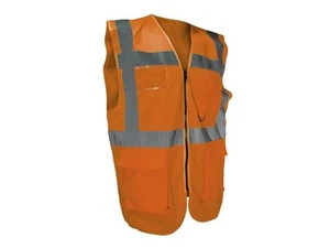 Scan - Rompi Utiliti Hi-Vis Jeruk - M (104cm) - Picture 1 of 1
