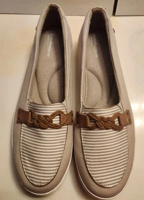 Женские повседневные мокасины Keds Grasshoppers желтовато-коричневые и коричневые размер 11 - Изображение 1 из 4