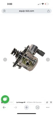 Bomba de combustible mecánica ACDelco GM equipo original HPM1006, z73 Foto 1 de 2