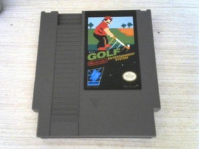 Nintendo NES game GOLF with instructions