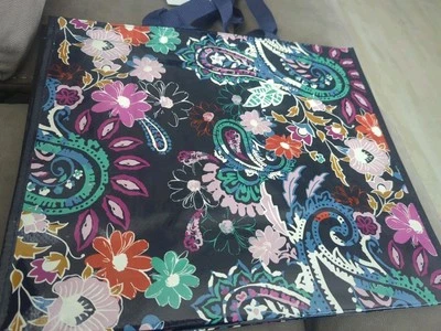 Vera Bradley Reusable Market Tote Bag in Wild Prairie Bouquet New With Tag