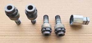 1997-04 Porsche 911 996 986 Boxster Locking Security Lug Nuts + Key 99636105701 - Picture 1 of 1