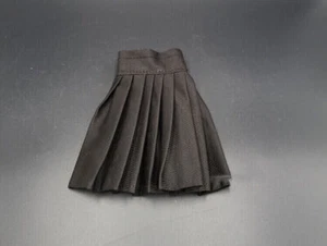 1/6 Black Female Pleated Skirt Dress Clothes For 12in PH TBL JO Figure Body - Picture 1 of 2