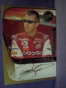 2004 Jeremy Mayfield Presseausweis Unterschrift - Bild 1 von 2