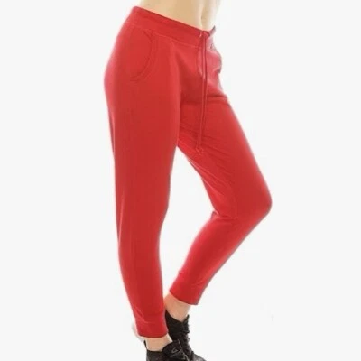 NWT Eevee Women's Red Jogger Pant, size m (6-8), casual pant - Изображение 1 из 3