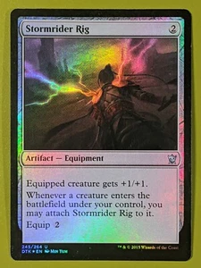 FOIL Stormrider Rig x1 Dragons of Tarkir 1x Magic the Gathering MTG - Picture 1 of 1