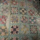 Vintage Quilt Hand Made 84”x 68”