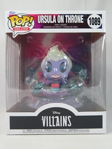 Deluxe Funko Pop - Ursula on Throne - Disney Villains - No. 1089 - Picture 1 of 9