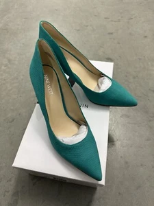 NIB Nine West SHOWME Women’s Heels Jung Jade Size 6.5M - Picture 1 of 8