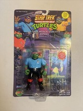 🍕🍕TMNT 1994 CHIEF MEDICAL OFFICER RAPHAEL W/COLLECTOR CARD MOC🍕🍕