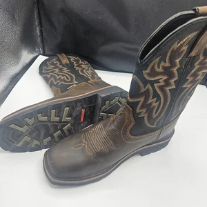 Wolverine - Men's Rancher Boots, Dark Brown, Size 8.5 (Light Wear) - Picture 1 of 1
