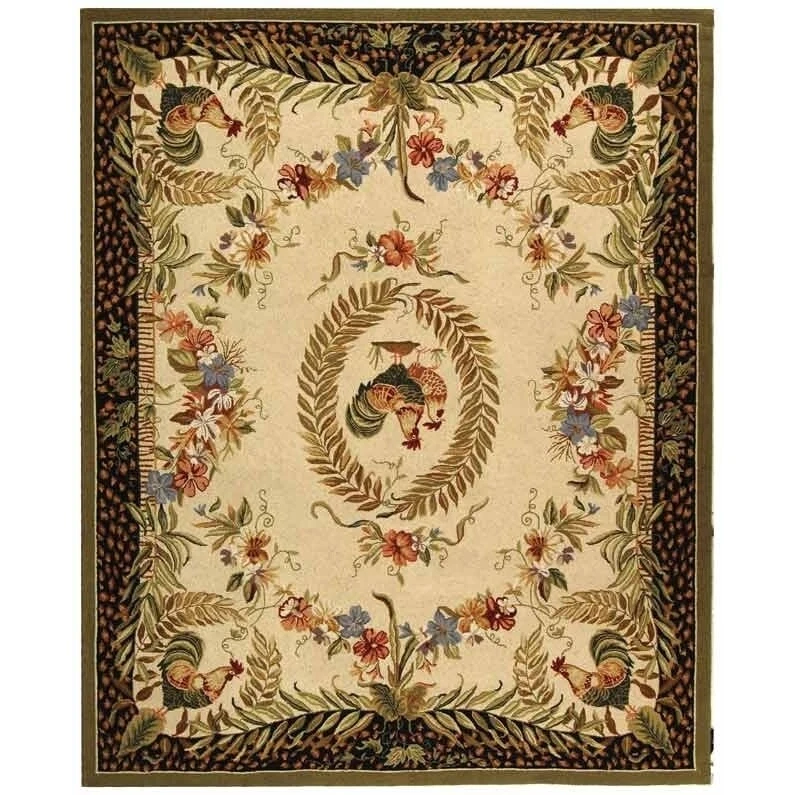 Safavieh Chelsea CREME / BLACK 8'-9" '-9" Area Rug - HK92A-9
