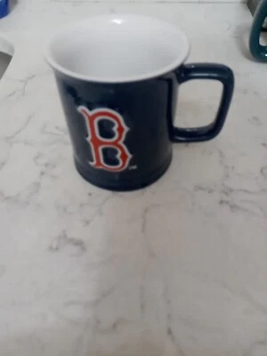 MLB Coffee Cup BOSTON RED SOX Mug Baseball Hot Chocolate Ceramic USED - Image 1 of 4