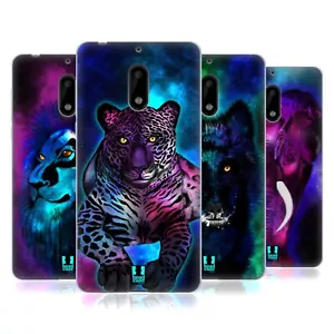 FUNDA HEAD CASE DESIGNS CON DIBUJO DE GEL SUAVE BRILLANTE Y FONDO DE PANTALLA PARA TELÉFONOS NOKIA 1 - Imagen 1 de 11