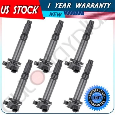 Paquete de 6 bobinas de encendido para Ford Fusion V6 3,0 L 2009-2012 Foto 1 de 4