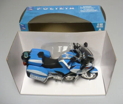 BMW R1200 RT-P POLIZIA - SCALA 1:12 NEW RAY - Rif.43163 - Immagine 1 di 4