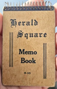Herald Square Memo Book gebraucht Pocket Notebook - Bild 1 von 4