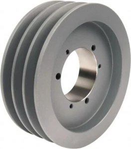 TB Woods 3 Groove, 1/2 to 2-1/2 Bore Diam, 7.35" Outside Diam, QD Bushed V Belt - Picture 1 of 1
