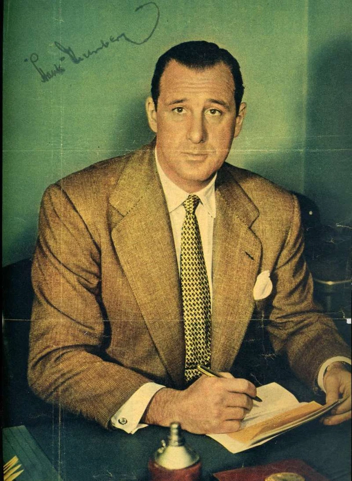 Hank Greenberg JSA Coa Autograph Hand Signed 7x10 Photo - Image 1 of 2