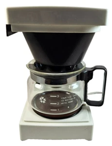Mr. Coffee JR-4 4 Cup Automatic Drip Coffee Maker - White Tested & Working - Picture 1 of 9