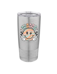 Peace Sign Mama Emoji Tumbler Mother's Day - Picture 1 of 1