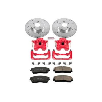 Kit de frenos de disco PowerStop - Delantero - Se adapta a Chrysler 300 2005-2011, Dodge Challenger Foto 1 de 4