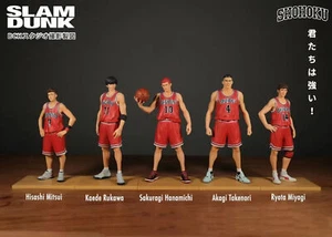 THE FIRST SLAM DUNK National Competition Model 5Pcs/Set Figure - Picture 1 of 6