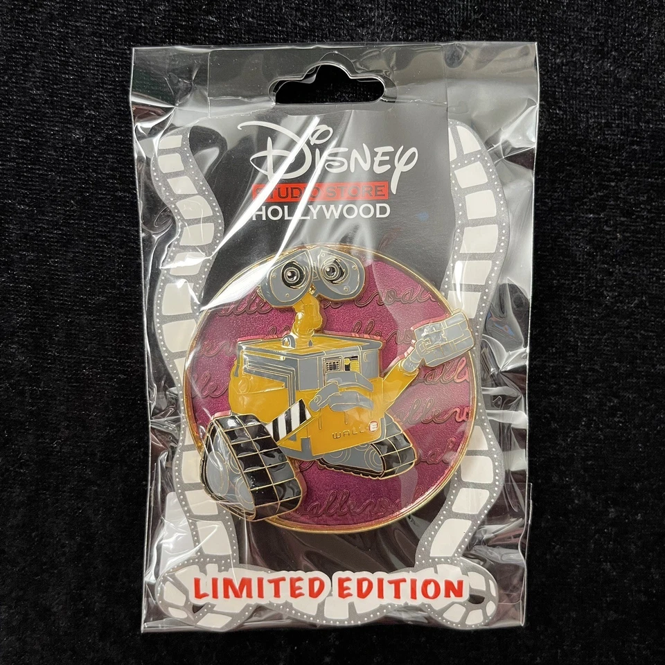 Prendedor D23 Expo 2022 LE DSSH Pixar Wall-E Cursiva Cutie Disney Store Hollywood DSF Foto 1 de 1