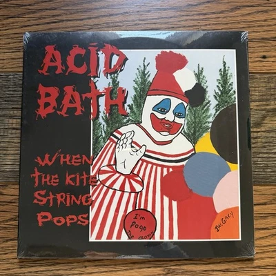 Acid Bath When The Kite String Pops 2LP 2004 Rotten Records Red Blue Vinyl New Foto 1 de 4