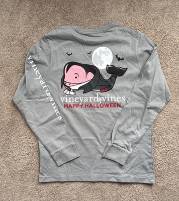 Vineyard Vines Girls Halloween Long Sleeve Shirt Size Small - Image 1 of 4