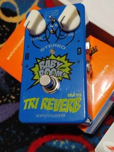 Biyang Tri Reverb RV-10 Stereo Baby Boom Guitar Pedal - Picture 1 of 16