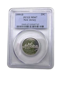 PCGS MS67 1999 New Jersey Quarter (12531) - Picture 1 of 4